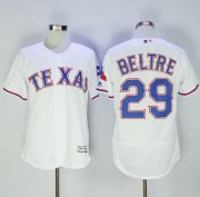Wholesale Cheap Rangers #29 Adrian Beltre White Flexbase Authentic Collection Stitched MLB Jersey