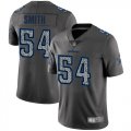 Wholesale Cheap Nike Cowboys #54 Jaylon Smith Gray Static Men's Stitched NFL Vapor Untouchable Limited Jersey
