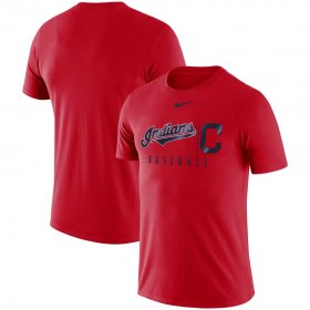 Wholesale Cheap Cleveland Indians Nike MLB Practice T-Shirt Red