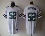 Wholesale Cheap Nike Packers #52 Clay Matthews White Men's Stitched NFL Elite Jersey