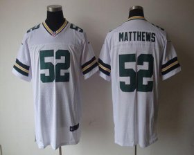 Wholesale Cheap Nike Packers #52 Clay Matthews White Men\'s Stitched NFL Elite Jersey