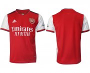 Wholesale Cheap Men 2021-2022 Club Arsenal home aaa version red blank Soccer Jersey