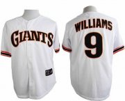 Wholesale Cheap Giants #9 Matt Williams White 1989 Turn Back The Clock Stitched MLB Jersey