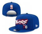 Wholesale Cheap Philadelphia 76ers Snapback Ajustable Cap Hat YD 5