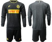 Wholesale Cheap Inter Milan Blank Third Long Sleeves Soccer Club Jersey