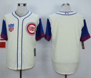 Wholesale Cheap Cubs Blank Cream 1942 Turn Back The Clock Stitched MLB Jersey