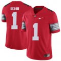 Wholesale Cheap Ohio State Buckeyes 1 Johnnie Dixon Red 2018 Spring Game College Football Limited Jersey