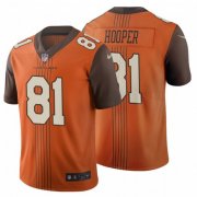 Wholesale Cheap Men's Cleveland Browns #81 Austin Hooper City Edition Brown Nike Jersey