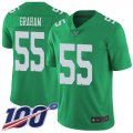 Wholesale Cheap Nike Eagles #55 Brandon Graham Green Men's Stitched NFL Limited Rush 100th Season Jersey
