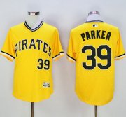 Wholesale Cheap Pirates #39 Dave Parker Gold Flexbase Authentic Collection Cooperstown Stitched MLB Jersey