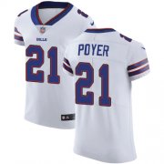 Wholesale Cheap Nike Bills #21 Jordan Poyer White Men's Stitched NFL Vapor Untouchable Elite Jersey