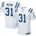 Wholesale Cheap Nike Colts #31 Quincy Wilson White Men's Stitched NFL Elite Jersey