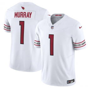 Wholesale Cheap Men\'s Arizona Cardinals #1 Kyler Murray White Vapor Untouchable F.U.S.E. Limited Stitched Football Jersey
