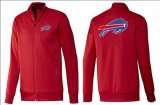Wholesale Cheap NFL Buffalo Bills Team Logo Jacket Red