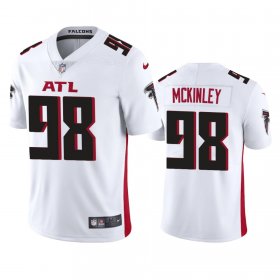 Wholesale Cheap Atlanta Falcons #98 Takkarist Mckinley Men\'s Nike White 2020 Vapor Untouchable Limited NFL Jersey