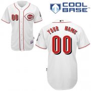 Wholesale Cheap Reds Personalized Authentic White MLB Jersey (S-3XL)
