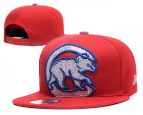 Wholesale Cheap MLB Chicago Cubs Snapback Ajustable Cap Hat YD 2
