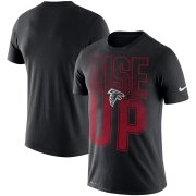Wholesale Cheap Atlanta Falcons Nike Local Verbiage Performance T-Shirt Black
