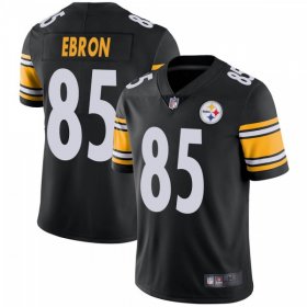 Wholesale Cheap Men\'s Pittsburgh Steelers #85 Eric Ebron Team Color Vapor Untouchable Jersey - Black Limited