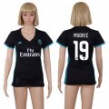 Wholesale Cheap Women's Real Madrid #19 Modric Away Soccer Club Jersey