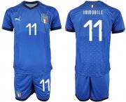 Wholesale Cheap Italy #11 Immobile Home Soccer Country Jersey