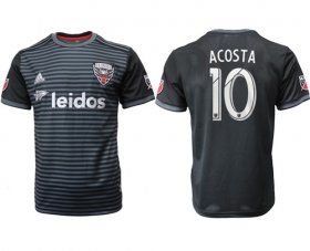 Wholesale Cheap D.C. United #10 Acosta Home Soccer Club Jersey