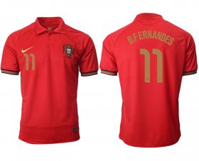 Wholesale Cheap Men 2021 Europe Portugal home AAA version 11 soccer jerseys