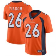 Wholesale Cheap Nike Broncos #26 Isaac Yiadom Orange Team Color Men's Stitched NFL Vapor Untouchable Limited Jersey