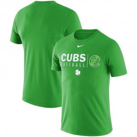 Wholesale Cheap Chicago Cubs Nike MLB Practice T-Shirt Green