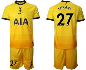 Wholesale Cheap Men 2021 Tottenham Hotspur Hotspur away 27 soccer jerseys