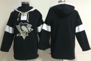 Wholesale Cheap Pittsburgh Penguins Blank Black Pullover NHL Hoodie