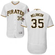 Wholesale Cheap Pirates #35 Mark Melancon White Flexbase Authentic Collection Stitched MLB Jersey