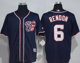 Wholesale Cheap Nationals #6 Anthony Rendon Navy Blue New Cool Base Stitched MLB Jersey
