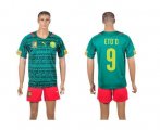 Wholesale Cheap Cameroon #9 Eto'o Home World Cup Soccer Country Jersey