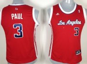 Wholesale Cheap Los Angeles Clippers #3 Chris Paul Red Womens Jersey