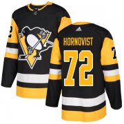 Wholesale Cheap Adidas Penguins #72 Patric Hornqvist Black Home Authentic Stitched NHL Jersey