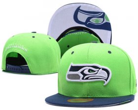 Wholesale Cheap NFL Seattle Seahawks Team Logo Snapback Adjustable Hat L79