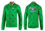 Wholesale Cheap NFL Philadelphia Eagles Victory Jacket Green_1