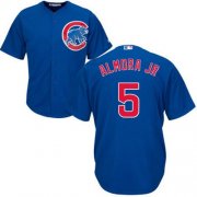 Wholesale Cheap Cubs #5 Albert Almora Jr. Blue Alternate Stitched Youth MLB Jersey