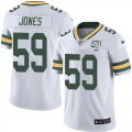 Wholesale Cheap Nike Packers #59 Markus Jones White Men's 100th Season Stitched NFL Vapor Untouchable Limited Jersey