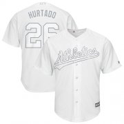 Wholesale Cheap Athletics #26 Matt Chapman White "Hurtado" Players Weekend Cool Base Stitched MLB Jersey