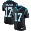Wholesale Cheap Nike Panthers #17 Devin Funchess Black Team Color Men's Stitched NFL Vapor Untouchable Limited Jersey