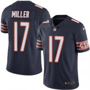 Wholesale Cheap Nike Bears #17 Anthony Miller Navy Blue Team Color Men's Stitched NFL Vapor Untouchable Limited Jersey