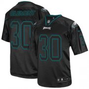 Wholesale Cheap Nike Eagles #30 Corey Clement Lights Out Black Men's Stitched NFL Elite Jersey