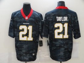 Wholesale Cheap Men\'s Washington Redskins #21 Sean Taylor 2020 Camo Limited Stitched Nike NFL Jersey