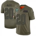 Wholesale Cheap Nike Jets #20 Marcus Maye Camo Youth Stitched NFL Limited 2019 Salute to Service Jersey