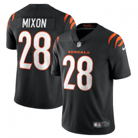 Wholesale Cheap Men\'s Cincinnati Bengals #28 Joe Mixon 2021 New Black Vapor Untouchable Limited Stitched Jersey