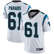 Wholesale Cheap Nike Panthers #61 Matt Paradis White Men's Stitched NFL Vapor Untouchable Limited Jersey
