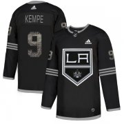 Wholesale Cheap Adidas Kings #9 Adrian Kempe Black Authentic Classic Stitched NHL Jersey