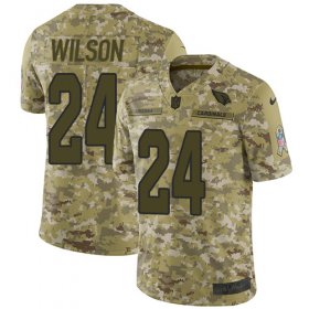 Wholesale Cheap Nike Cardinals #24 Adrian Wilson Camo Men\'s Stitched NFL Limited 2018 Salute to Service Jersey